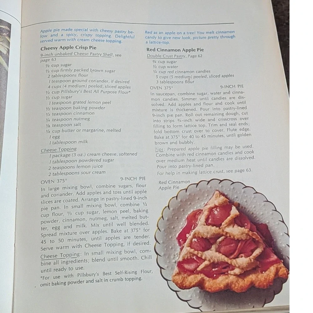 Pillsbury's Bake Off Dessert Cook Book Vtg 1968 Hardcover Prize Winning First Ed